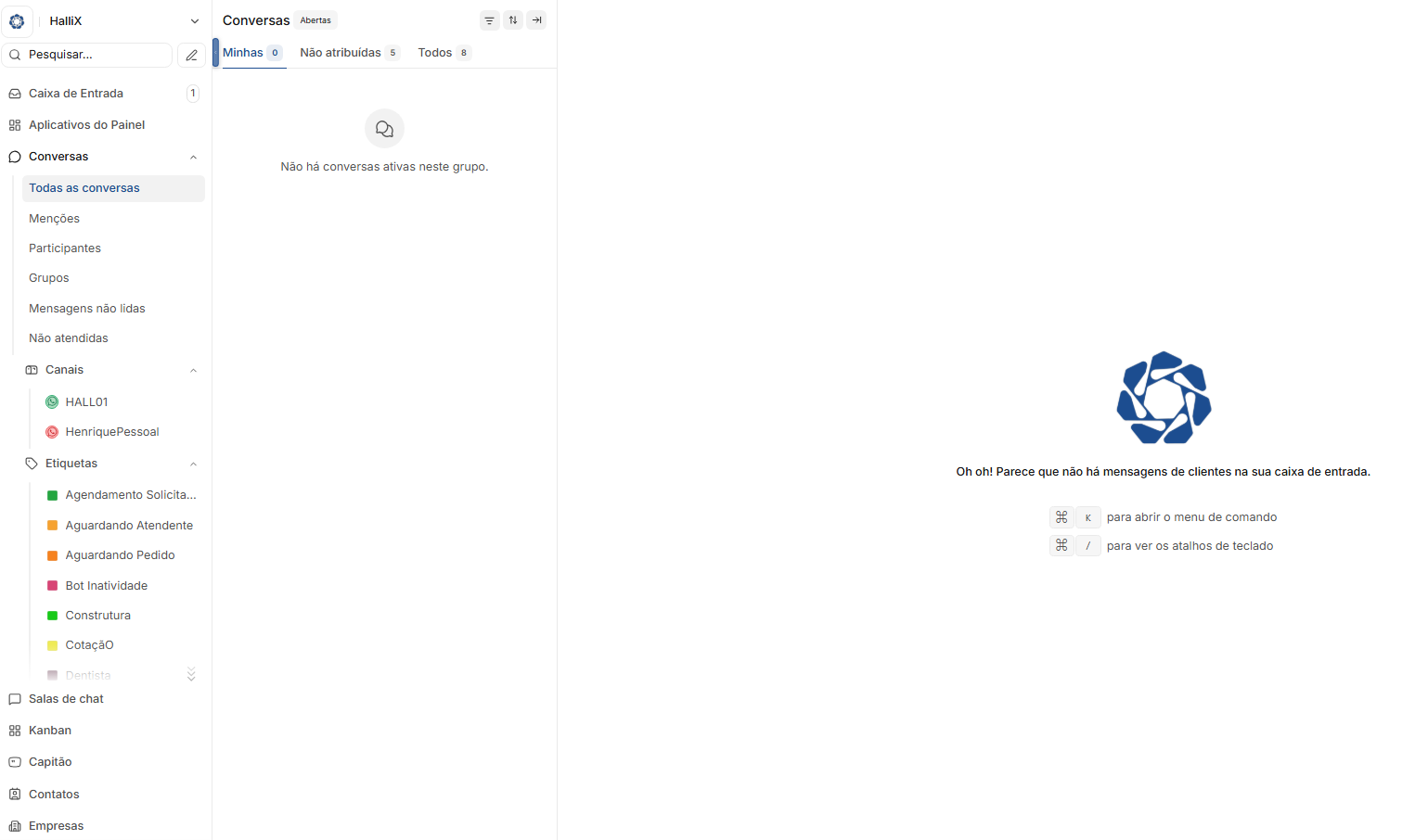 HalliX CHAT Interface